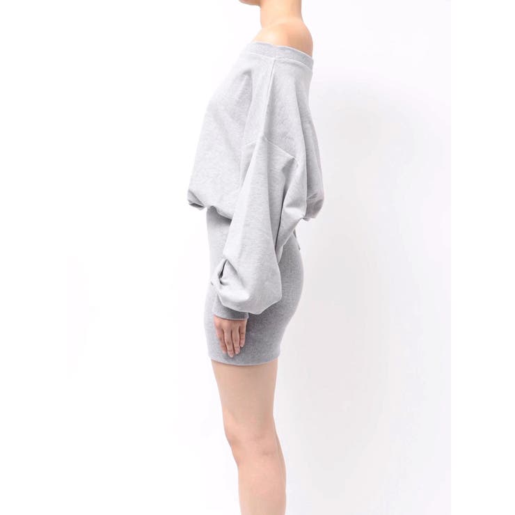 GGドッキングオフショルスウェットワンピース | GYDA | 詳細画像14 