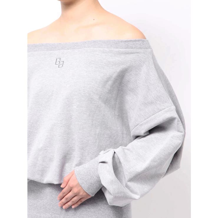 GGドッキングオフショルスウェットワンピース | GYDA | 詳細画像17 