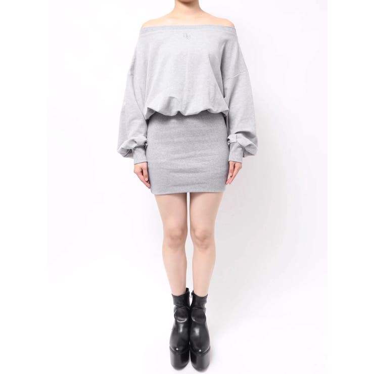 GGドッキングオフショルスウェットワンピース | GYDA | 詳細画像20 