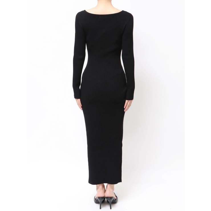 GD bijou MOLD LONGニットワンピース | GYDA | 詳細画像12 