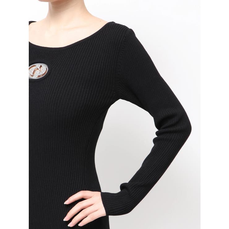 GD bijou MOLD LONGニットワンピース | GYDA | 詳細画像14 