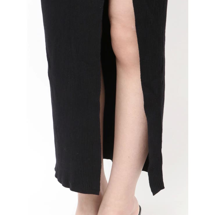 GGプレート long sleeve LONGニットワンピース | GYDA | 詳細画像17 