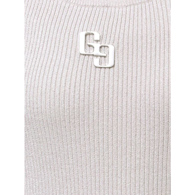 GGプレート long sleeve LONGニットワンピース | GYDA | 詳細画像19 