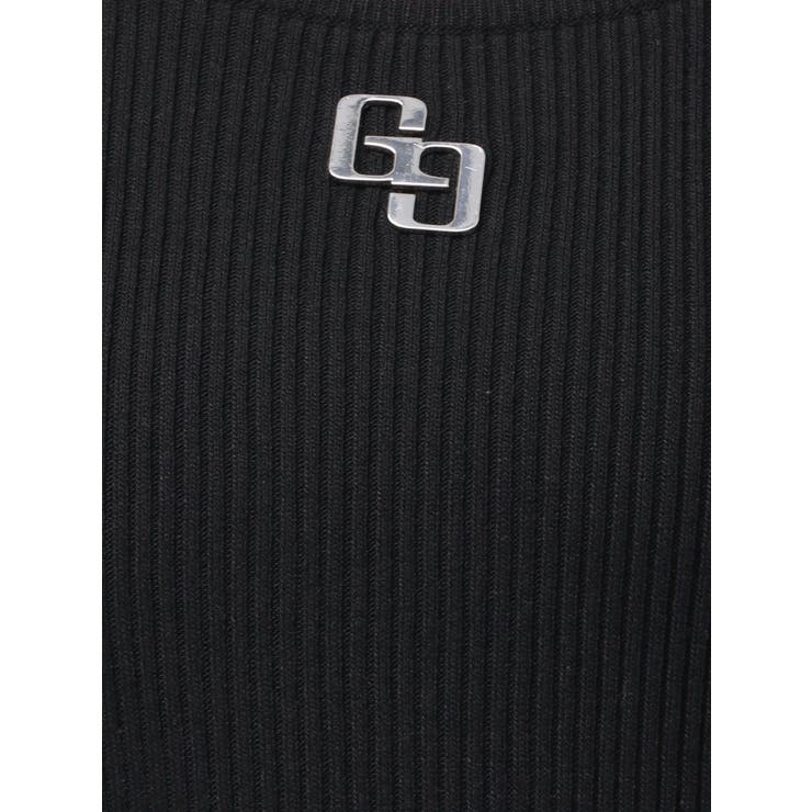 GGプレート long sleeve LONGニットワンピース | GYDA | 詳細画像20 