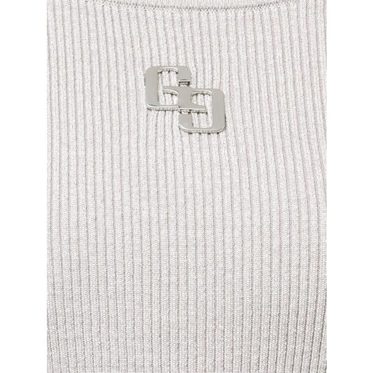 GGプレート long sleeveニットワンピース | GYDA | 詳細画像20 