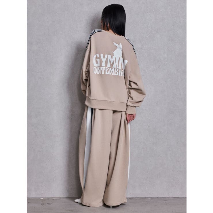 GYMINI BUNNYラインスウェットパンツ | GYDA | 詳細画像10 