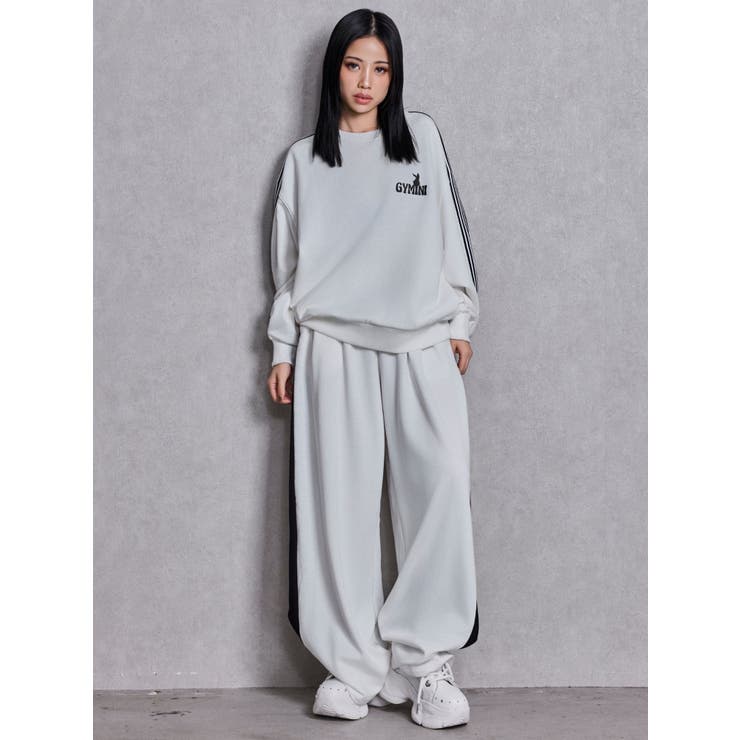 GYMINI BUNNYラインスウェットパンツ | GYDA | 詳細画像6 