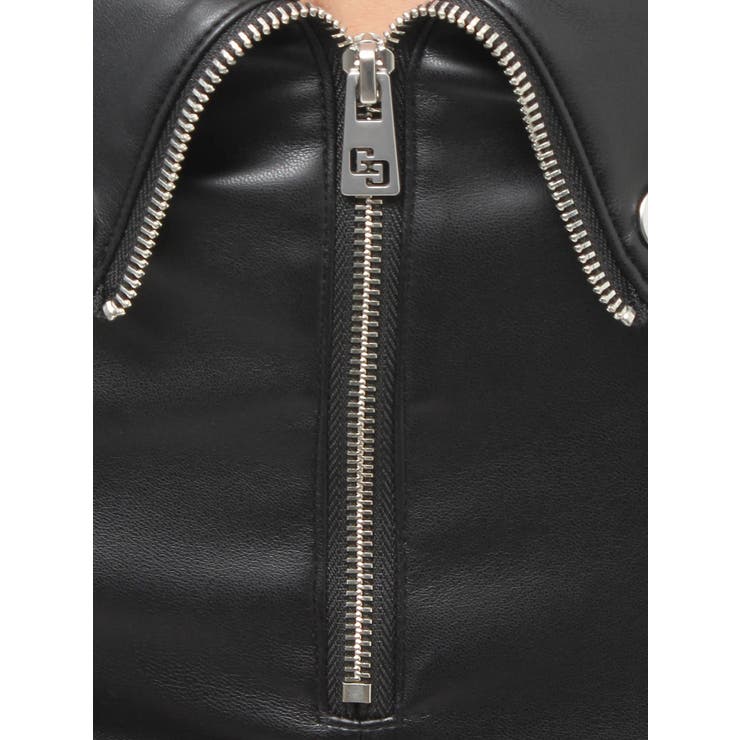 GG drawstring fake leatherショートパンツ | GYDA | 詳細画像29 