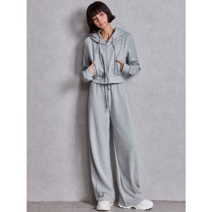 GG chain glitter print straightパンツ | GYDA | 詳細画像11 