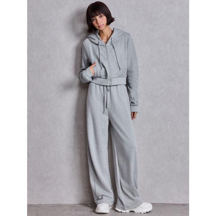 GG chain glitter print straightパンツ | GYDA | 詳細画像12 