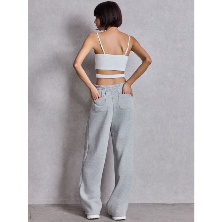 GG chain glitter print straightパンツ | GYDA | 詳細画像15 