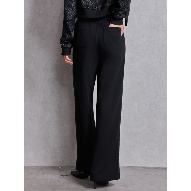 GG chain glitter print straightパンツ | GYDA | 詳細画像18 