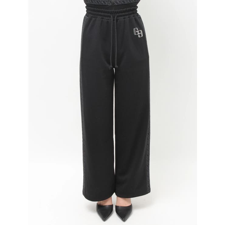 GG chain glitter print straightパンツ | GYDA | 詳細画像22 