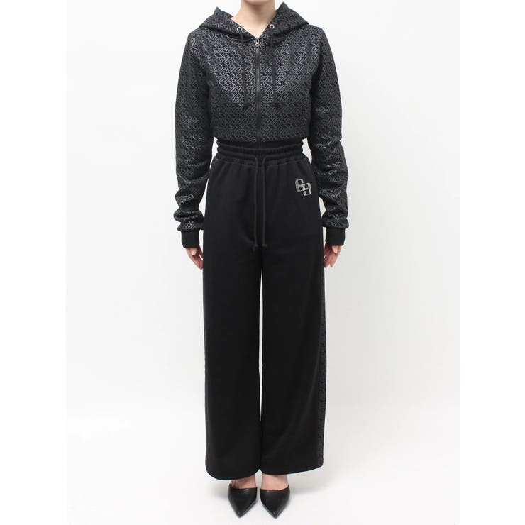 GG chain glitter print straightパンツ | GYDA | 詳細画像29 