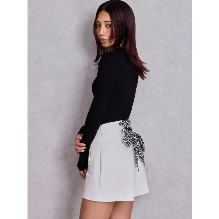 BACK LACE UPショートパンツ | GYDA | 詳細画像12 