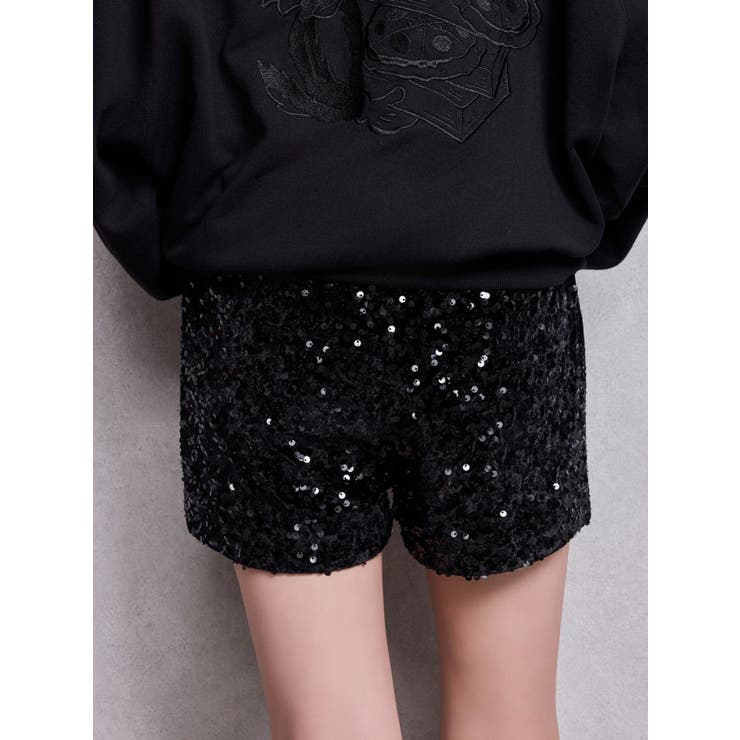 GYDAスパンコールベロアショートパンツ | GYDA | 詳細画像21 