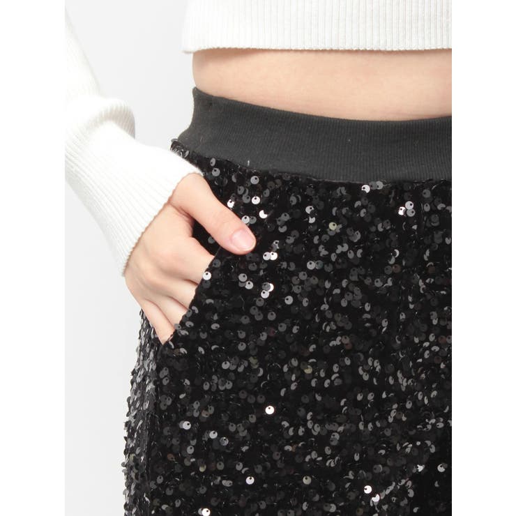 GYDAスパンコールベロアショートパンツ | GYDA | 詳細画像26 