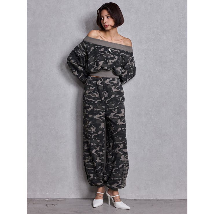 GYDA bijou Gcamouflage ジョガーパンツ | GYDA | 詳細画像4 