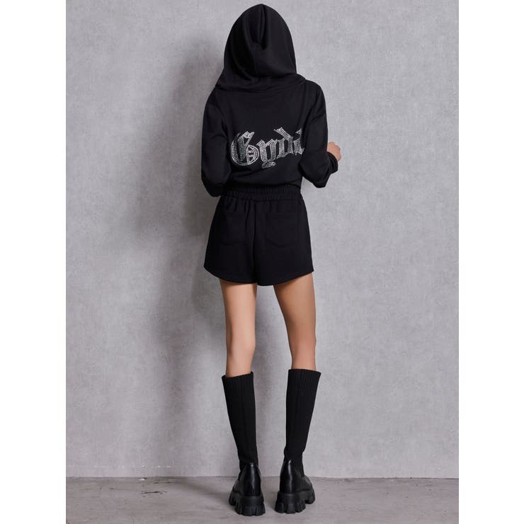 NEW ラインストーンGYDAラメショートパンツ | GYDA | 詳細画像10 