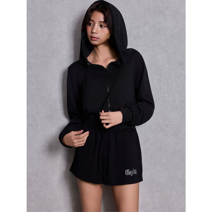 NEW ラインストーンGYDAラメショートパンツ | GYDA | 詳細画像6 