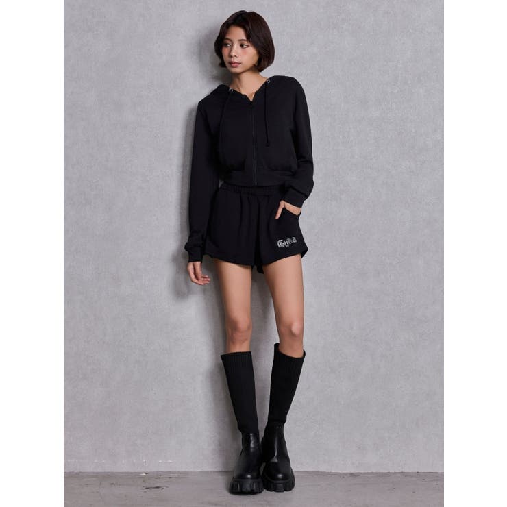 NEW ラインストーンGYDAラメショートパンツ | GYDA | 詳細画像8 