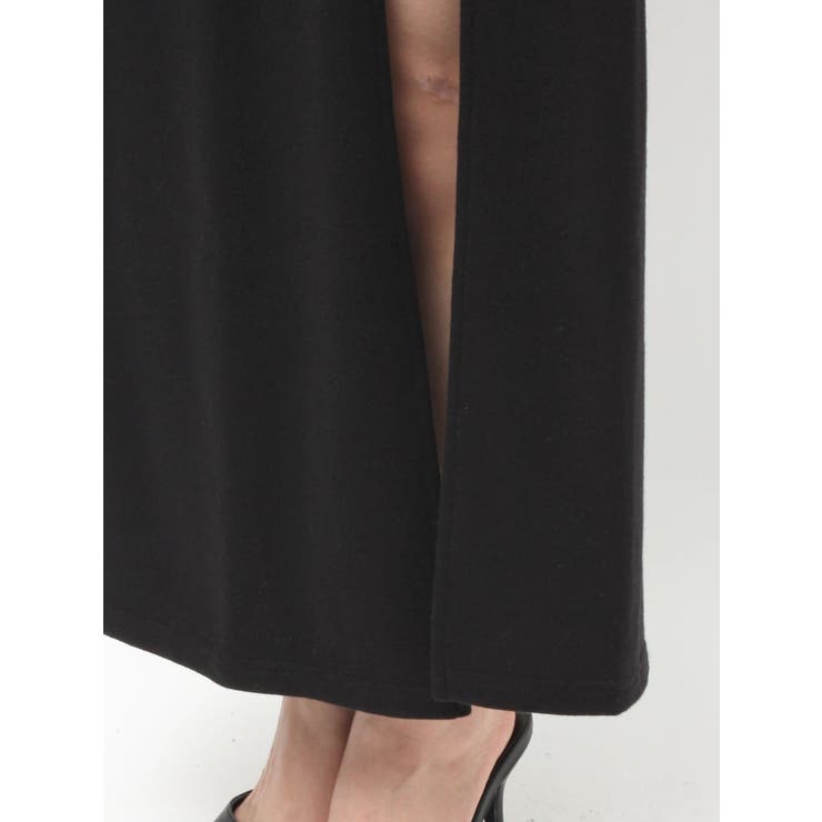 sacred edge crossレースアップロングスリットスウェットスカート | GYDA | 詳細画像20 