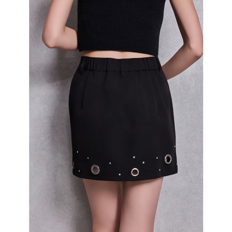 bijouハトメスカートライクショートパンツ | GYDA | 詳細画像10 