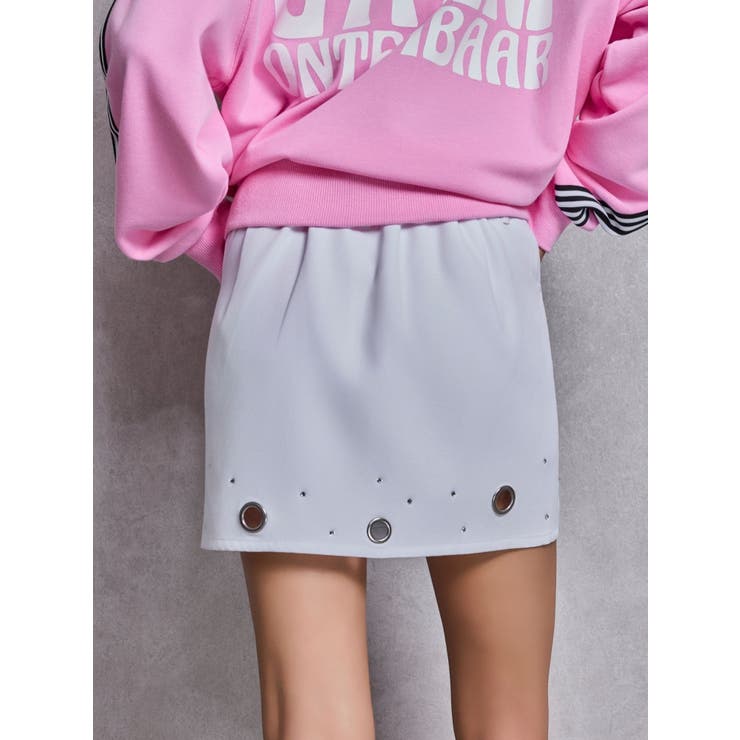 bijouハトメスカートライクショートパンツ | GYDA | 詳細画像12 