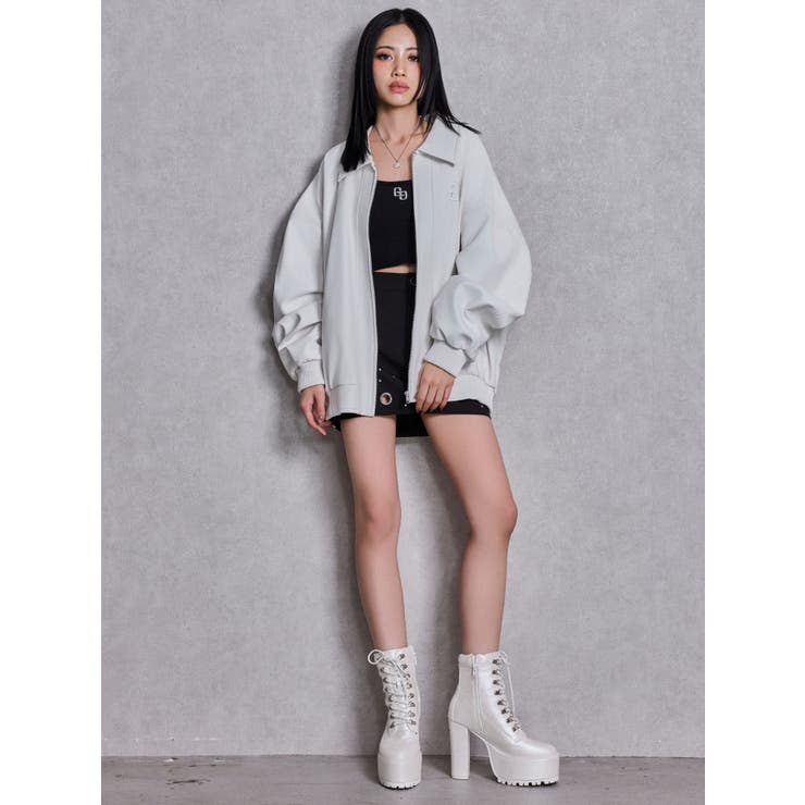 bijouハトメスカートライクショートパンツ | GYDA | 詳細画像4 