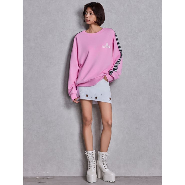 bijouハトメスカートライクショートパンツ | GYDA | 詳細画像7 