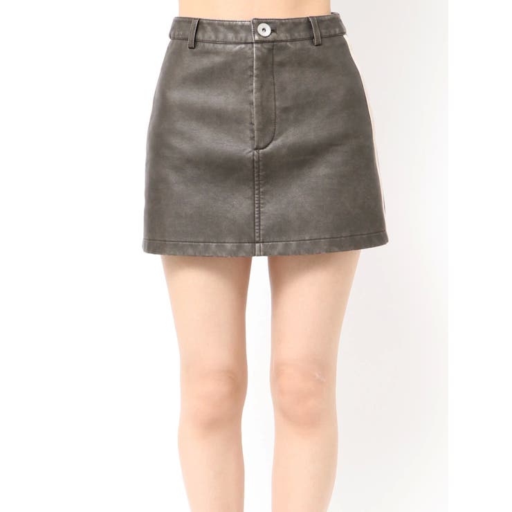 GGラインFake Leatherスカートライクショートパンツ | GYDA | 詳細画像33 