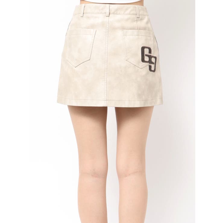 GGラインFake Leatherスカートライクショートパンツ | GYDA | 詳細画像41 