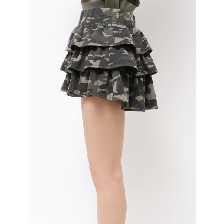 Sweat tiered スカートライクショートパンツ | GYDA | 詳細画像12 