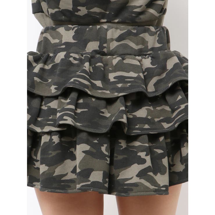 Sweat tiered スカートライクショートパンツ | GYDA | 詳細画像14 