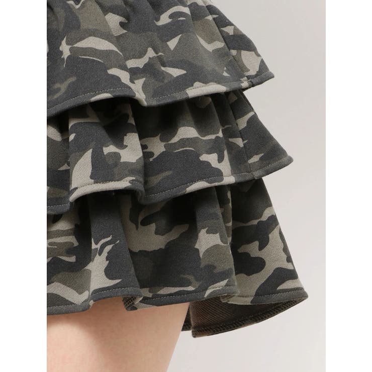 Sweat tiered スカートライクショートパンツ | GYDA | 詳細画像15 