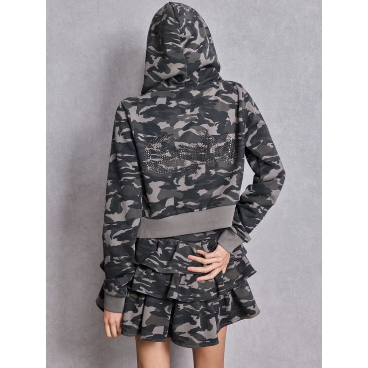 Sweat tiered スカートライクショートパンツ | GYDA | 詳細画像5 