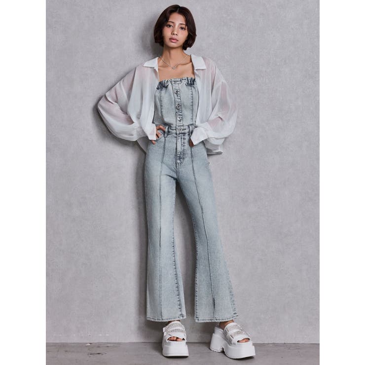 Thick sole bijouストラップサンダル | GYDA | 詳細画像11 