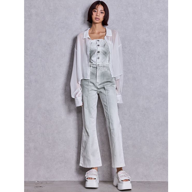 Thick sole bijouストラップサンダル | GYDA | 詳細画像17 