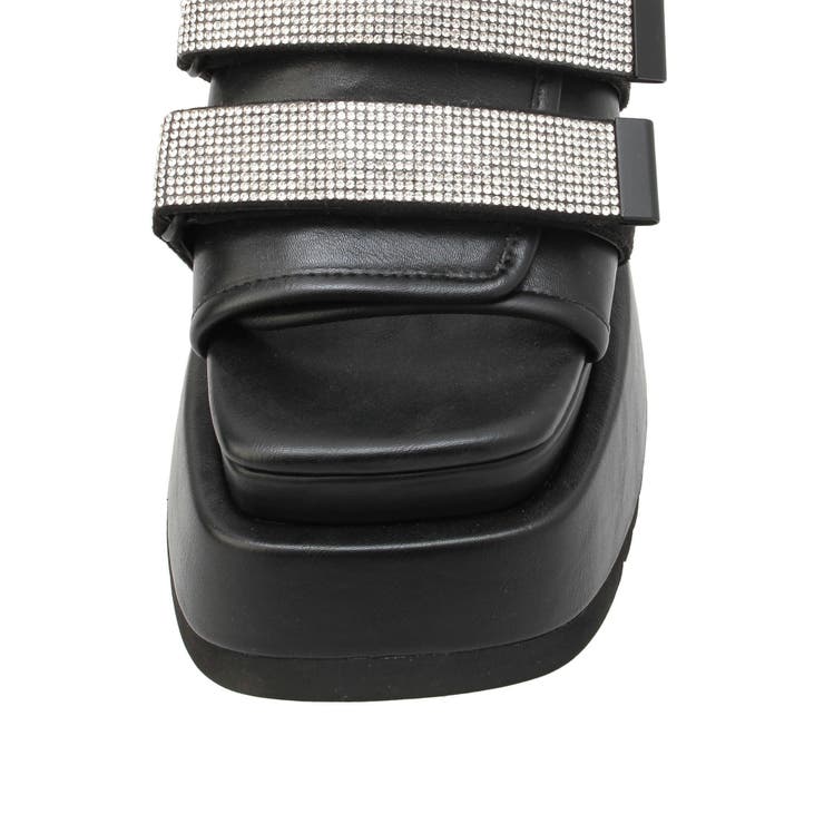 Thick sole bijouストラップサンダル | GYDA | 詳細画像38 