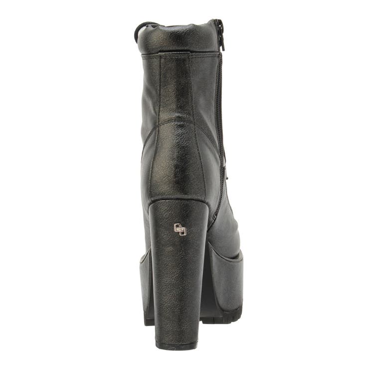 shiny lace upタンクソールショートブーツ | GYDA | 詳細画像37 