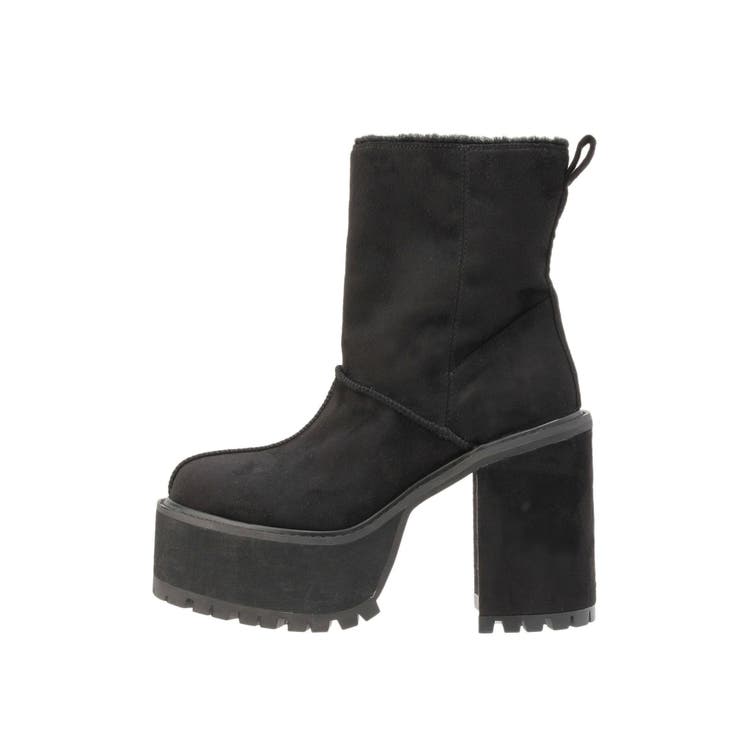 フェイクムートンplatformショートブーツ | GYDA | 詳細画像22 