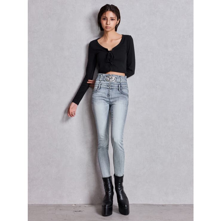 バルキーショートブーツ | GYDA | 詳細画像16 