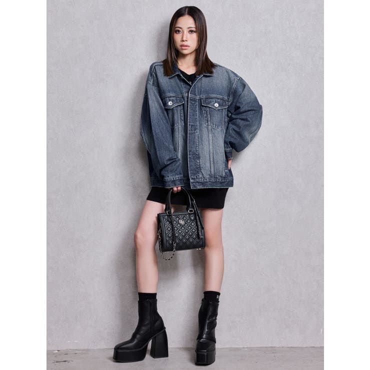 GD bijou 2WAYチャンキーショートブーツ | GYDA | 詳細画像20 