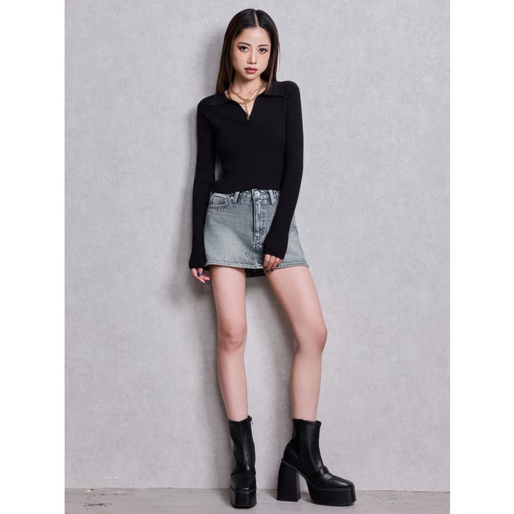 GD bijou 2WAYチャンキーショートブーツ | GYDA | 詳細画像25 