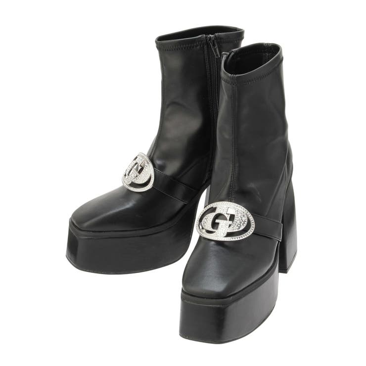 GD bijou 2WAYチャンキーショートブーツ | GYDA | 詳細画像38 