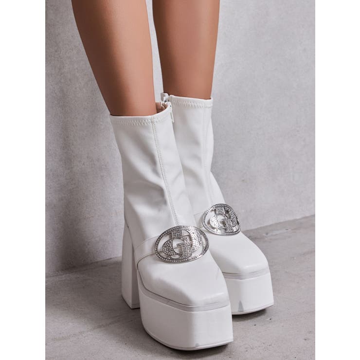 GD bijou 2WAYチャンキーショートブーツ | GYDA | 詳細画像5 