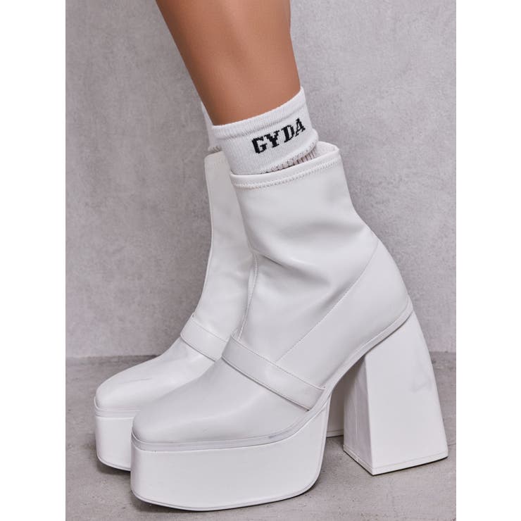 GD bijou 2WAYチャンキーショートブーツ | GYDA | 詳細画像6 