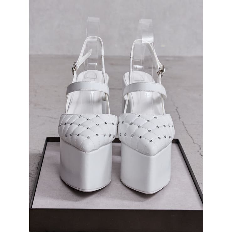 bijou quiltingパンプス | GYDA | 詳細画像3 