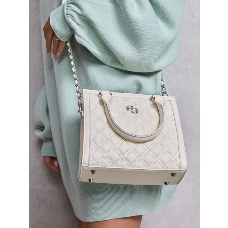 GGストーンキルティングBOX BAG | GYDA | 詳細画像3 