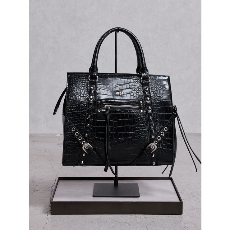 ブラック | Studs design BAG | GYDA